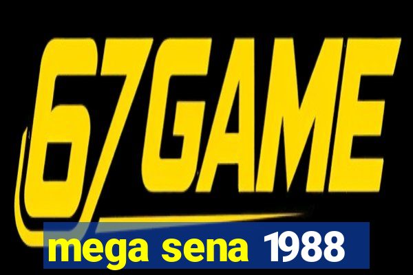 mega sena 1988